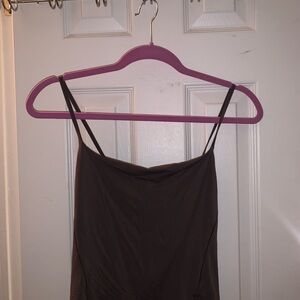 Lululemon Wundermost Espresso Spaghetti Strap Tank